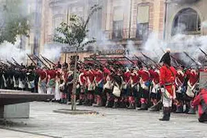 Horacio Vazquez-Astorga rinde honor al batallón Buenos Aires