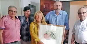 Uru-cónsul recibe Pintura