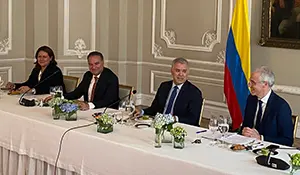 Francisco Conde con Iván Duque 1