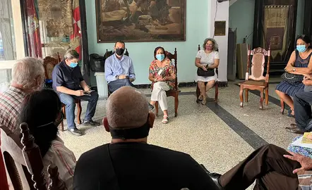 Zamora-Presidente en La Habana