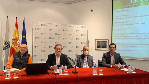 Casa Madrid-Javier Prado, Leopoldo Dito, Gabriel Tirapu y Pedro Barahona, directivos de UNEFA