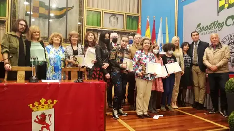 Todos los premiados