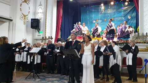 Celebracion de las fiestas en el Salamanca 2