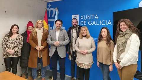 Miranda con rioplatenses de Lugo 1