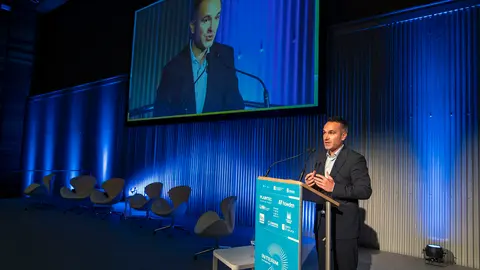 O director do Igape, Fernando Guldrís clausura o IV Congreso Nacional Interim Management.