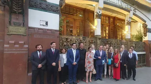 Fernando Martínez López en el Club Español de Buenos Aires 3