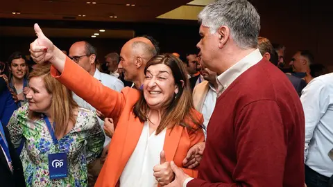 Saenz de Buruaga celebra victoria 1