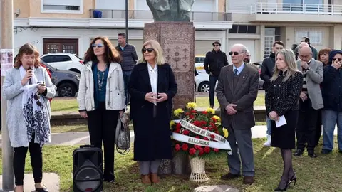 Uruguay. Federaciones de Instituciones Gallegas. Día de Galicia.Autoridades. JPG