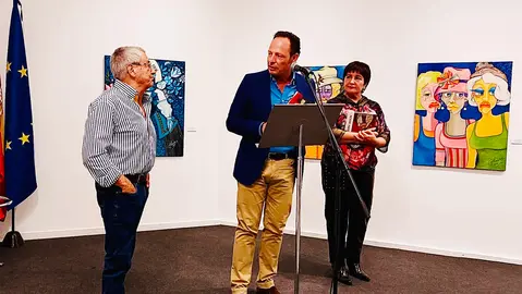 Casa Madrid-Jesús Vázquez, Javier Vázquez y Carmen Prado