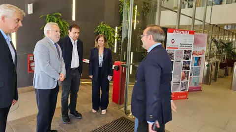 Santalices visita Ospaña 1