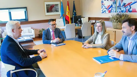 Recepción aos delegados da Xunta en Arxentina e Uruguai