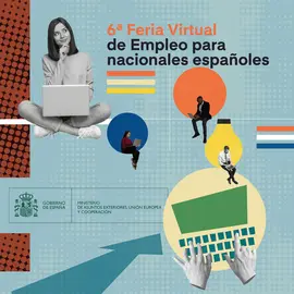 Cartel Feria Virtual de Empleo