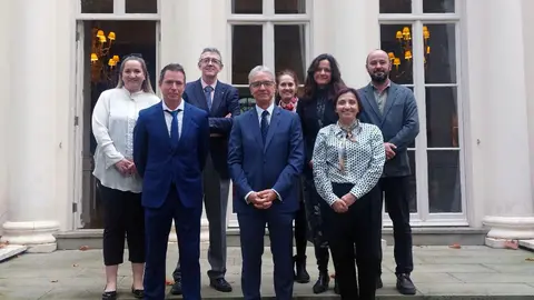 Londres-Embajador y directora Cañada Blanch 1