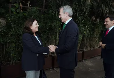 O presidente da Xunta de Galicia, Alfonso Rueda, mantén un almorzo de traballo con institucións e empresas españolas e brasileñas. Restaurante Rubaiyat Faria Lima (São Paulo, Brasil), 21/11/24.