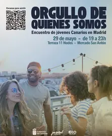 Cartel Encuentro jovenes Canarias