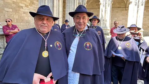Cabaleiros de Vigo en Lugo-Juan Carlos Garcia y Manuel Magdalena