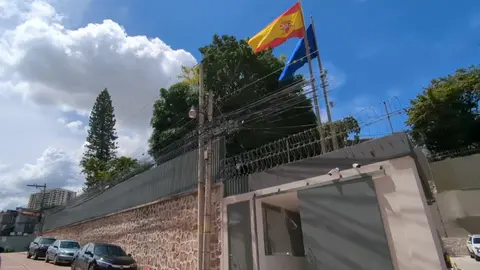 Honduras-Entrada Embajada