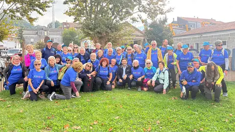 Miranda. Peregrinos Pontecesures 1