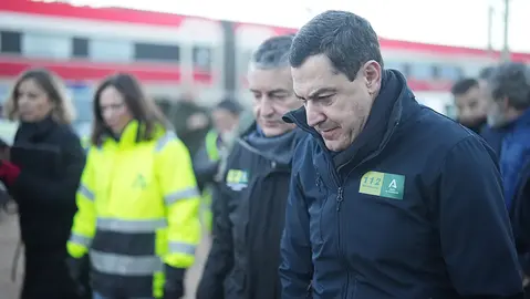 Juanma Moreno en Adamuz