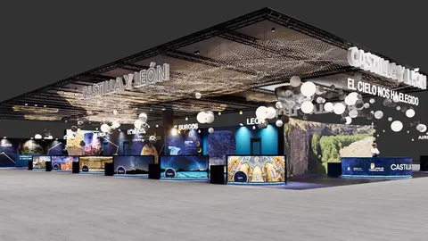 Recreacion del estand en Fitur 1