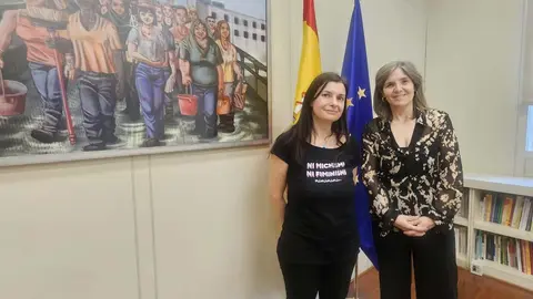 Violeta Alonso con Pilar Cancela 2