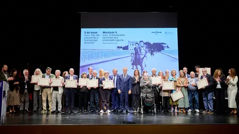 Homenaje Exilio en Irun 1
