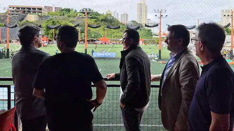 González y Miranda en el Esporte Clube de Salvador de Bahía 1
