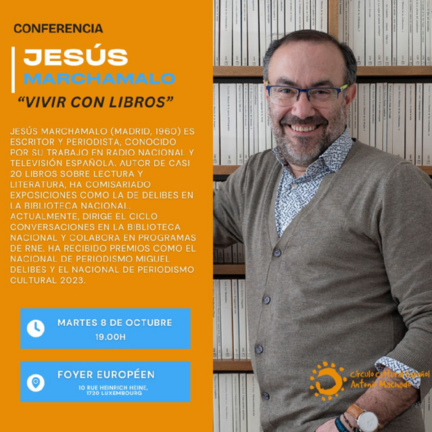 Cartel conferencia Marchamalo