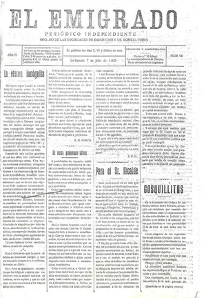 CCG-Periodico El Emigrado