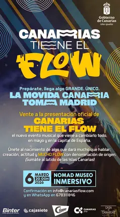 Cartel Canarias-tiene-flow