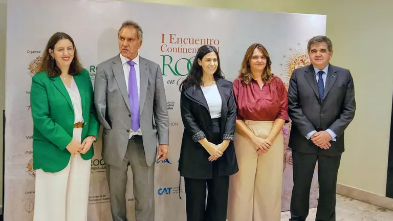 Cristina Vargas-Daniel Scioli-Laura Teruel-Pilar Bosca-Embajador