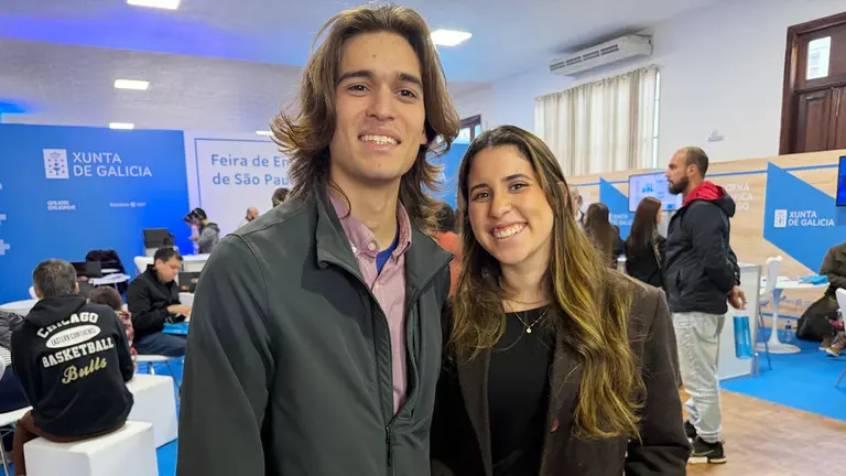 Mariana Alonso y Leonardo Ribeiro