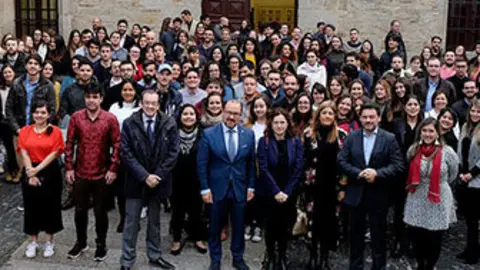  O secretario xeral da Emigración, Antonio Rodríguez Miranda, participa na xornada informativa para os beneficiarios das Bolsas de Excelencia Xuventude Exterior (BEME).