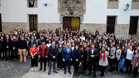  O secretario xeral da Emigración, Antonio Rodríguez Miranda, participa na xornada informativa para os beneficiarios das Bolsas de Excelencia Xuventude Exterior (BEME).