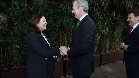 O presidente da Xunta de Galicia, Alfonso Rueda, mantén un almorzo de traballo con institucións e empresas españolas e brasileñas. Restaurante Rubaiyat Faria Lima (São Paulo, Brasil), 21/11/24.
