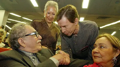 2.Embajador Zaldivar con Gabriel Garcia Marquez