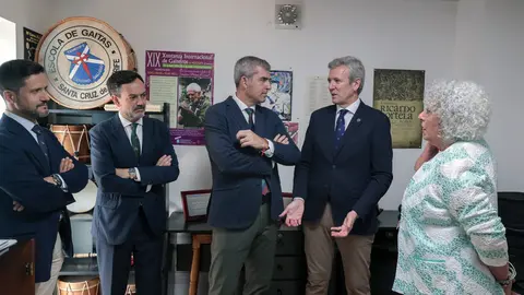O titular do Goberno auton&oacute;mico, Alfonso Rueda, visita o Centro Galego de Santa Cruz de Tenerife, 21/05/26.