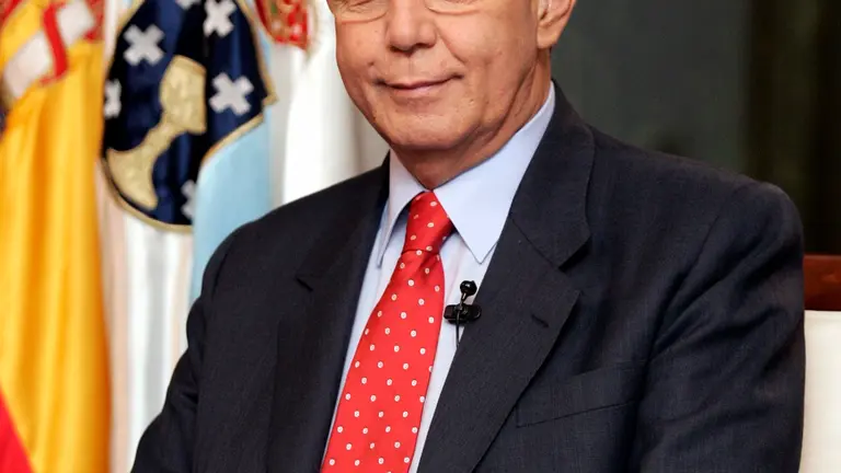 P&eacute;rez Touri&ntilde;o, durante su discurso institucional de Fin de A&ntilde;o.