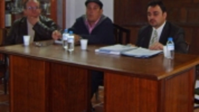 Un momento de la conferencia.