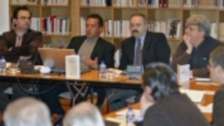 Anxo Lugilde &ndash;a la izquierda&ndash; .