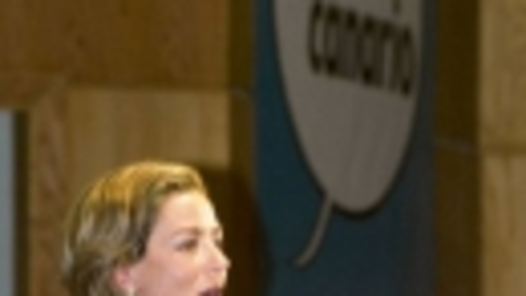 Ana Oramas, candidata de CC por Santa Cruz de Tenerife.