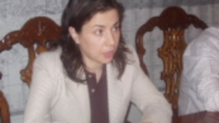 Ana Bel&eacute;n V&aacute;zquez, en Montevideo.