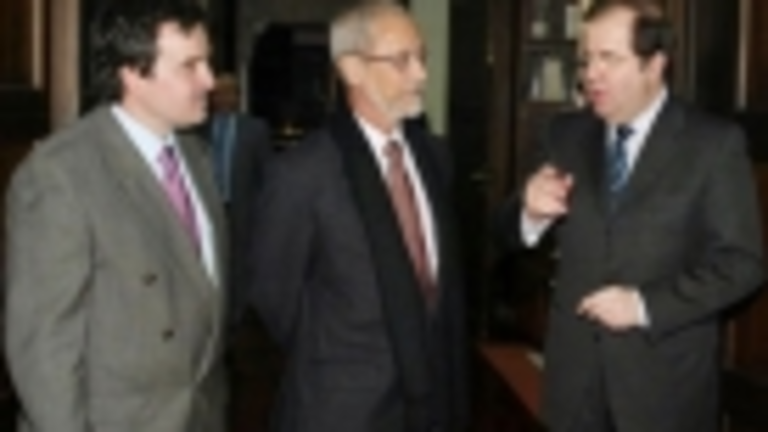 José Ramón Alonso, José Viegas y Juan Vicente Herrera.