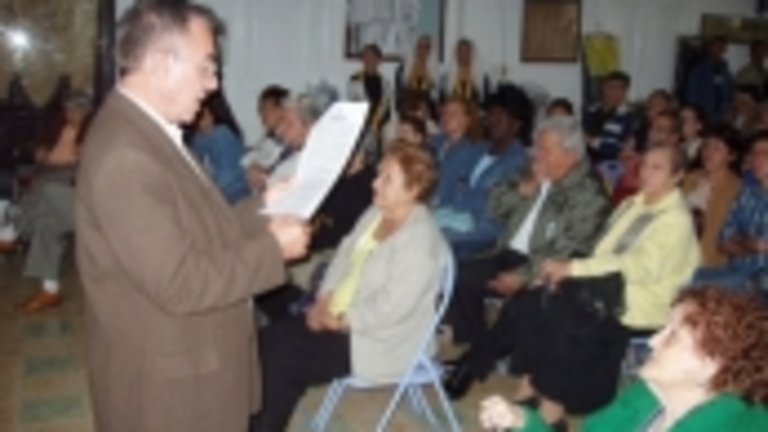 Héctor Domínguez recordó a los fundadores.