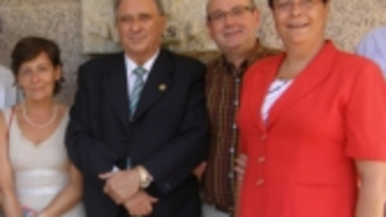  Antas Fraga (2&ordm; izda.), con Rubio, Rodr&iacute;guez y Soneira.