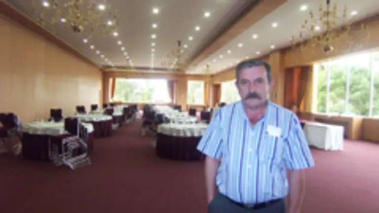  Jos&eacute; Luis Portabales en Los Candiles, el sal&oacute;n de eventos del Hospital Espa&ntilde;ol.