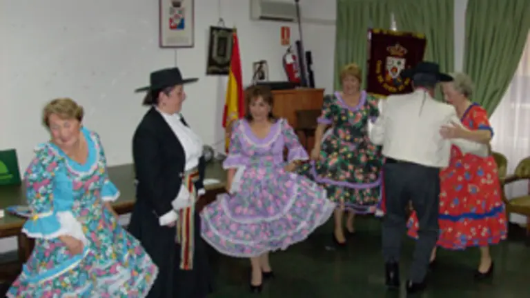  Exhibición de bailes chilenos en la Casa de Soria en Madrid.