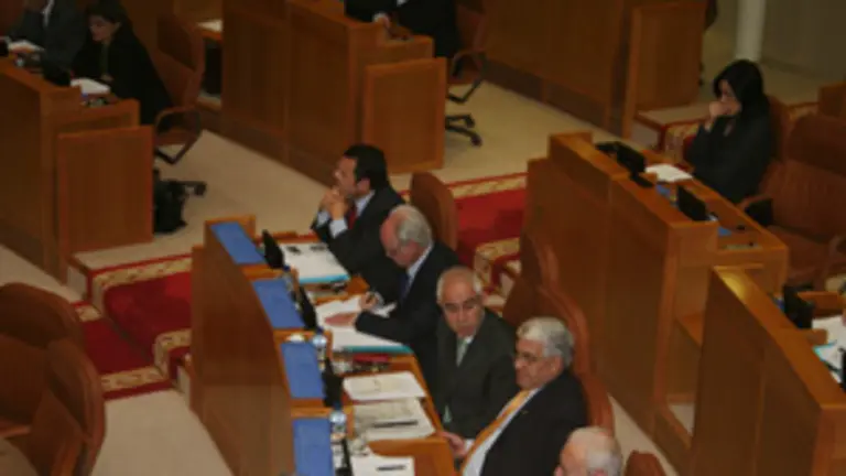 Los diputados del PP, en el Parlamento gallego.