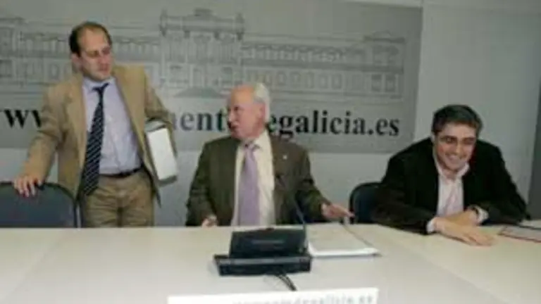  Los portavoces de la ponencia.