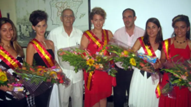 Muñoz Rayo, durante la elección de \\\'Señorita de Castilla y León 2008\\\'.